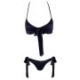 Bra and Briefs black L/XL - 2