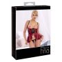 Shelf Bra Set red 75B/S - 9
