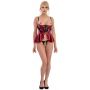 Shelf Bra Set red 85B/L - 4