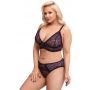 Bra Set purple 4XL - 4