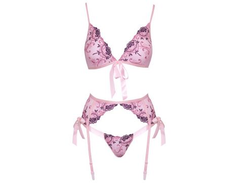 Bra Set Embroidery S/M - 4