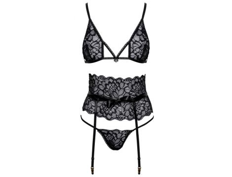 Suspender Set black S/M - 4