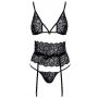 Suspender Set black S/M - 5