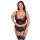 Bra Set black/red 95E/2XL