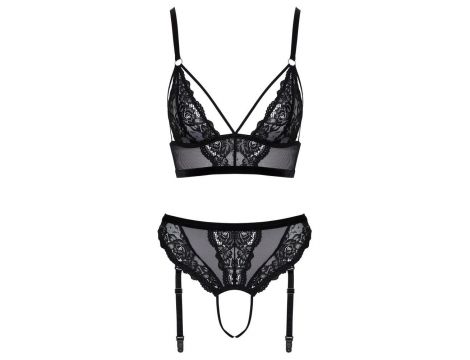 Bra & Thong black XL - 5
