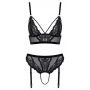 Bra & Thong black XL - 6