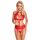 Suspender set red L/XL