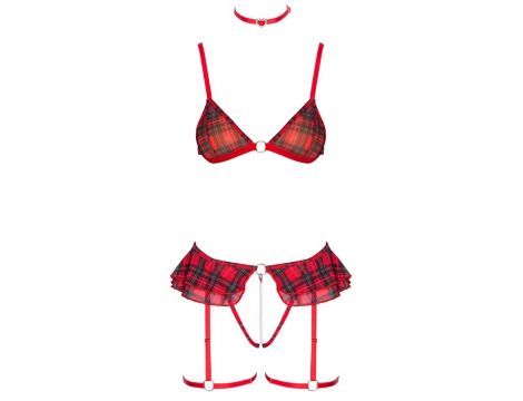 Bra Set Plaid S - 7