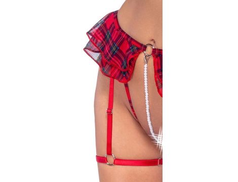 Bra Set Plaid L - 5