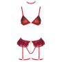 Bra Set Plaid L - 9