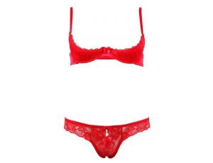Half-cup Bra Set 75B/S