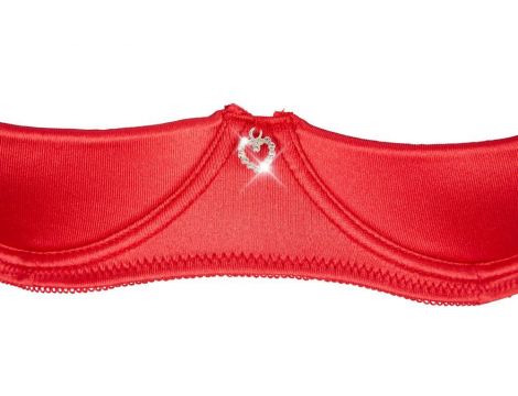Shelf Bra Set red 85B/L - 8