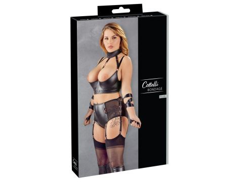 Shelf Bra Set Bondage 85D/L - 4