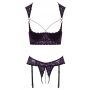 Shelf Bra Set Purple 85B/L - 6