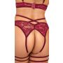 Suspender Set red S - 7