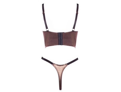 Shelf Bra Set brownish S - 8