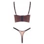 Shelf Bra Set brownish L - 8