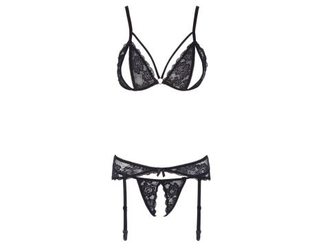Lace Suspender Set L - 7