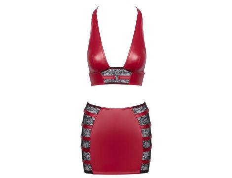 Top & Skirt red S - 7