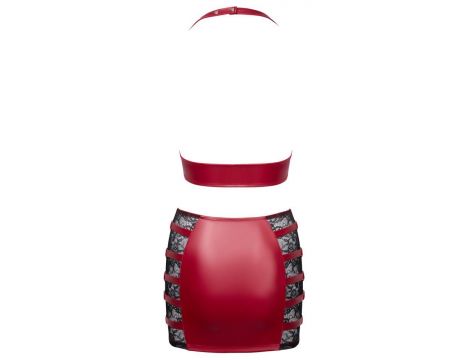 Top & Skirt red M - 5