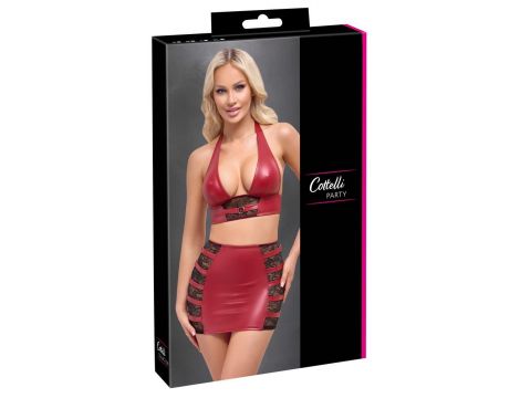 Top & Skirt red M - 6