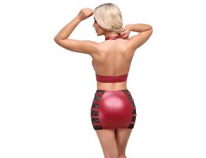 Top & Skirt red L