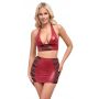 Top & Skirt red XL - 2