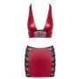 Top & Skirt red XL - 9