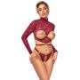 Open Top & Thong red L - 2