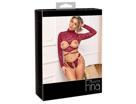 Open Top & Thong red XL - 6