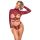 Open Top & Thong red XL