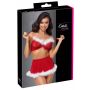 Świąteczny komplet bielizny Cottelli Lingerie czerwony L XL - 7