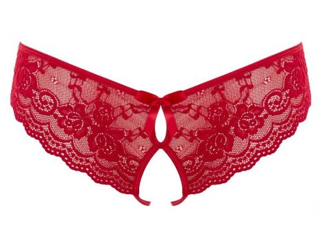 Lace Briefs Crotchless M - 4