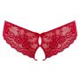 Lace Briefs Crotchless M - 4