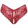 Crotchless panty red L