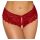 Crotchless panty red XL