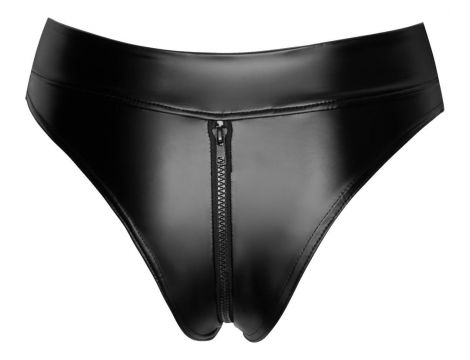Noir Thong Zip XL - 5