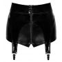Noir Suspender Panty XL - 4