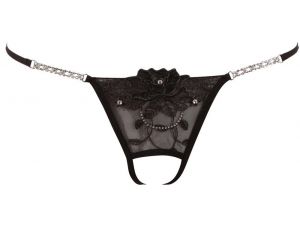 Stringi z dżetami Cottelli Lingerie S/M