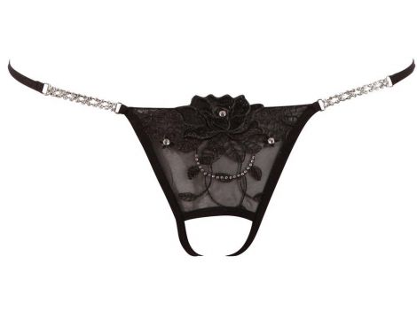 Stringi z dżetami Cottelli Lingerie S/M