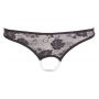 Lace String Pearls black M - 5
