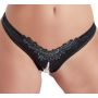 G-String Pearls black S - 2
