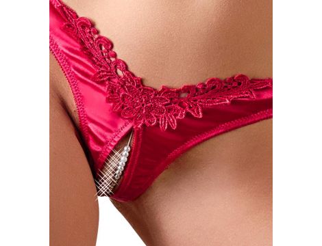 Briefs Pearls red L - 4