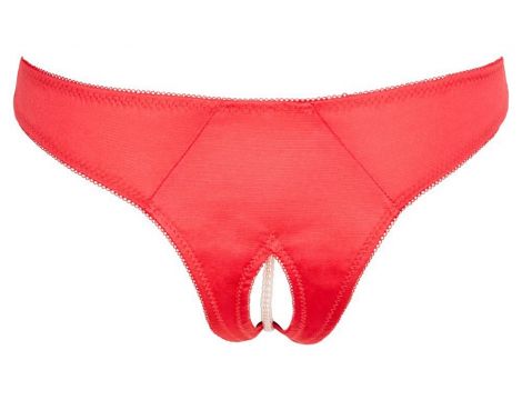 Briefs Pearls red L - 8