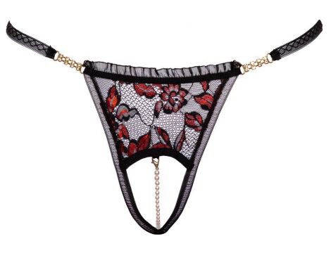 Crotchless String Pearl M/L - 4