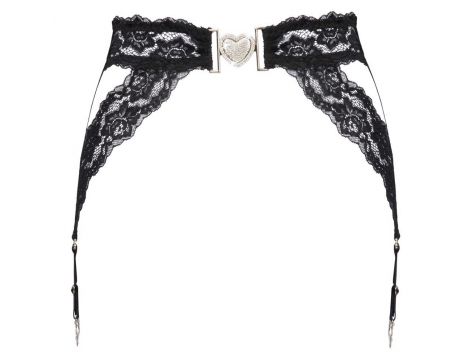 Suspender Belt heart L/XL - 3
