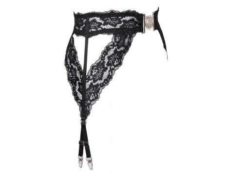 Suspender Belt heart L/XL - 4