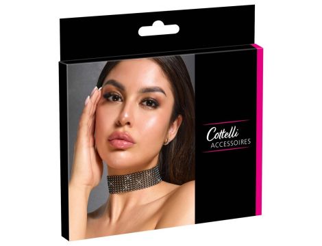 Rhinestone Choker - 5