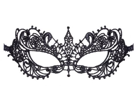 Opaska na oczy z otworami Cottelli ACCESSOIRES czarna - 2