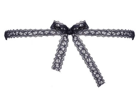 Opaska na oczy z otworami Cottelli ACCESSOIRES czarna - 5